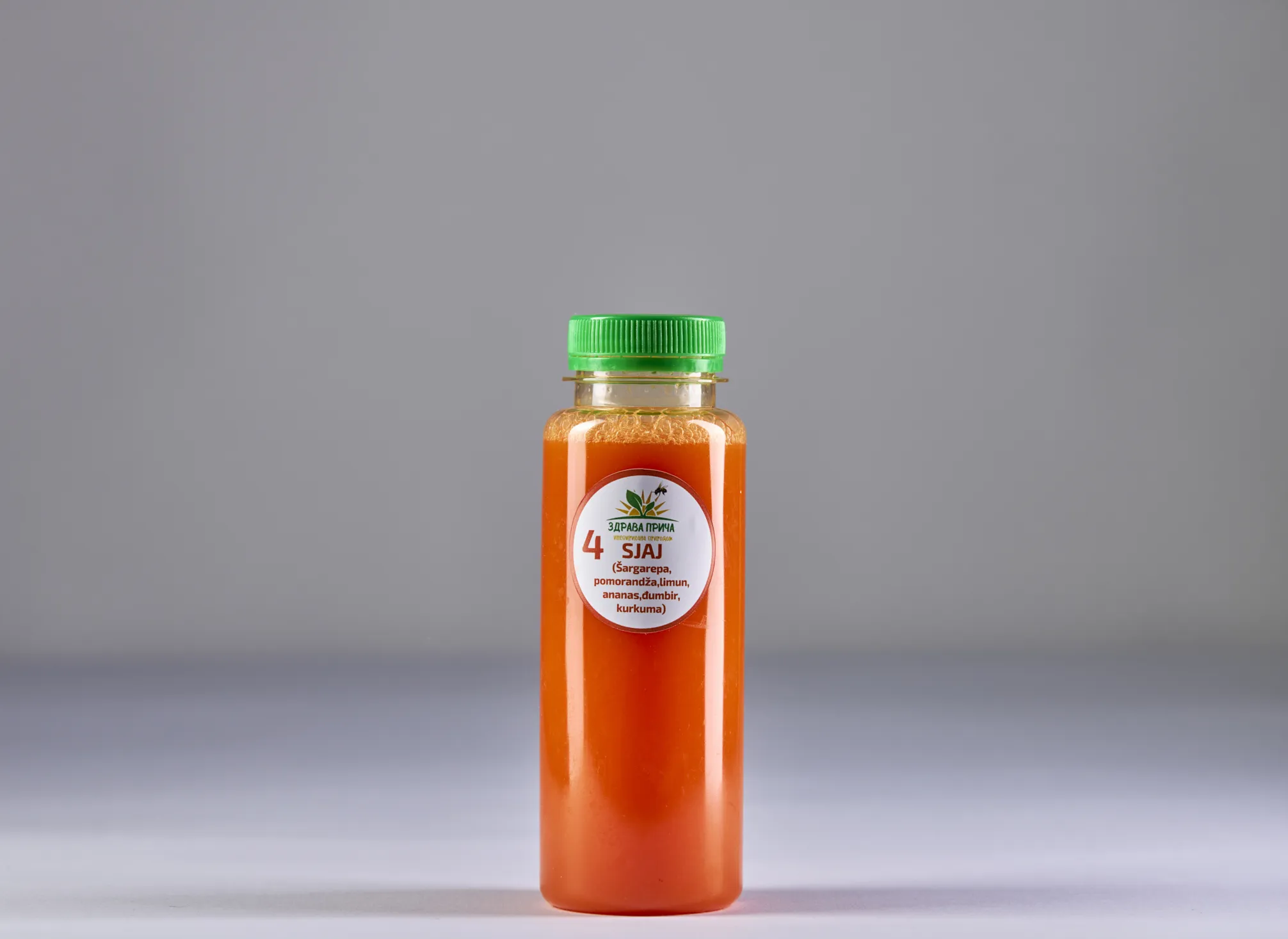 Detox paket flašice — prikaz sokova Zdrava Priča